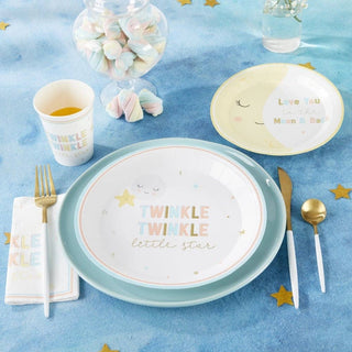 Twinkle Twinkle Premium Paper Plates