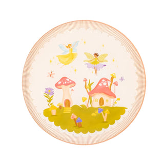 Magical Fairy Garden Dinner Plates - Enchanted Party Decorations
