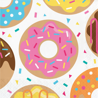 Sprinkle Donut Napkins