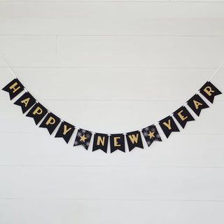 Felt Happy New Year Banner | Oh So Fancy Party
