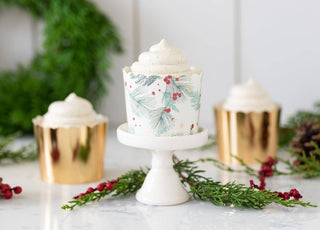 Holly Berries Baking Cups | Oh So Fancy Party
