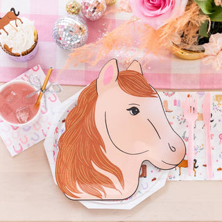 Pony Tales Horse Party Plates