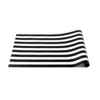 Black and White Table Runner / Striped Table Runner / Black Stripe Runner / Halloween Table Runner / Graduation Table Runner