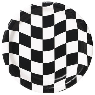 Checkered Flag Plates
