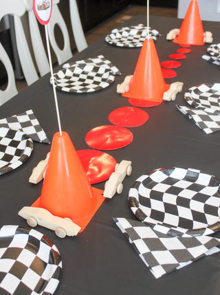 Checkered Flag Plates