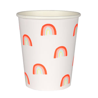 Neon Rainbow Cups