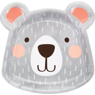 Bear Shaped Plates