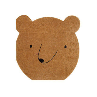 Bear Head Napkins
