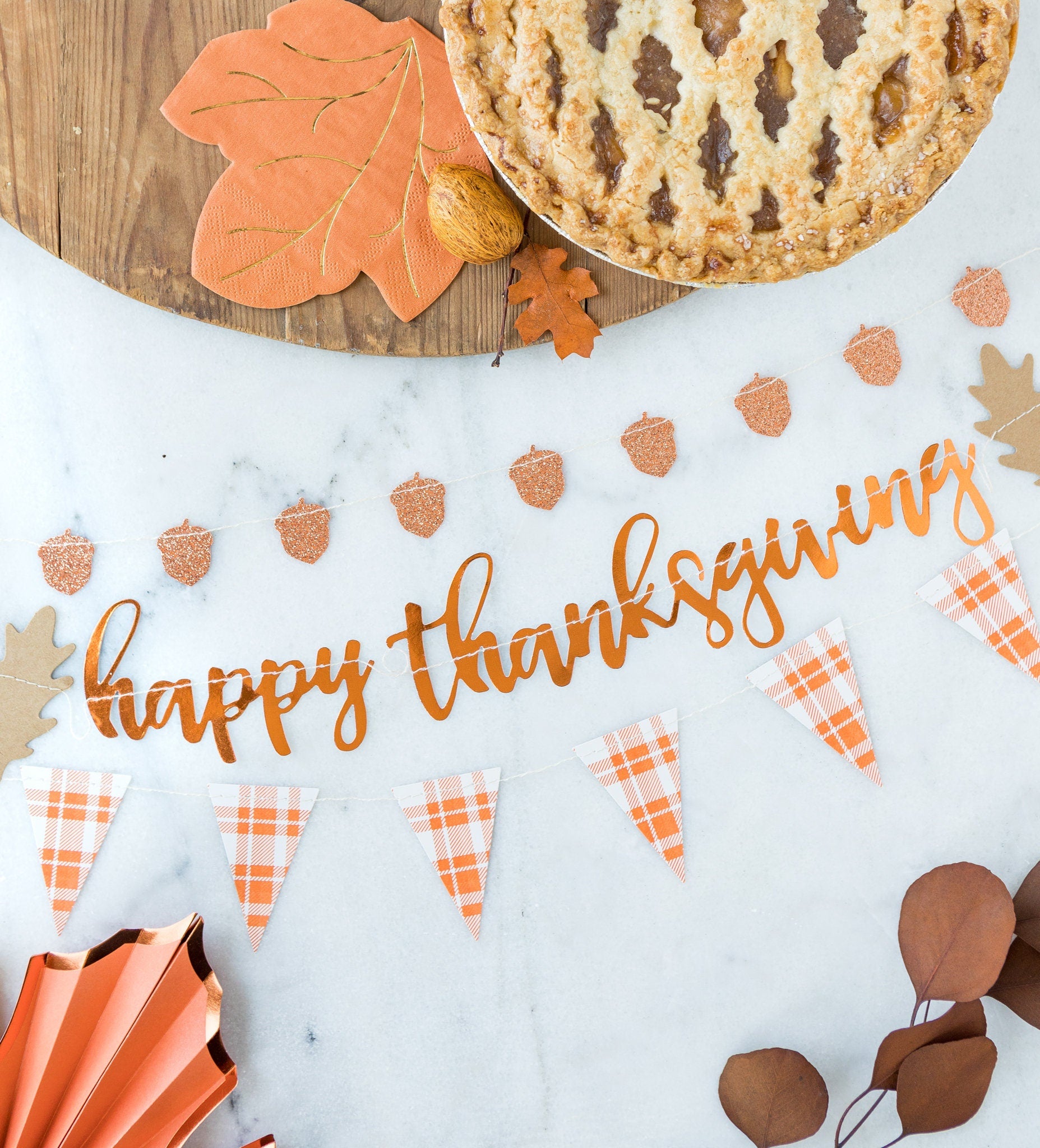 Happy Thanksgiving Banner Mini Set | Oh So Fancy Party happy-thanksgiving-banner-mini-set-oh-so-fancy-party