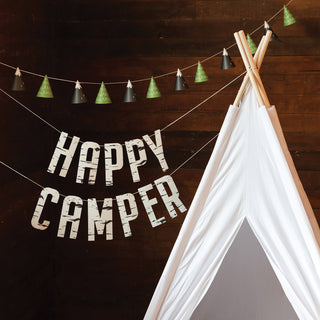 Adventure Happy Camper Banner 