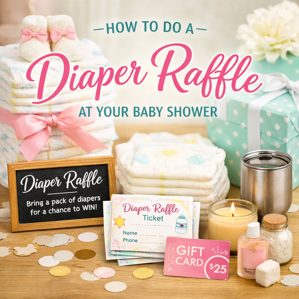 Let's Talk About Diaper Raffles at Baby Showers