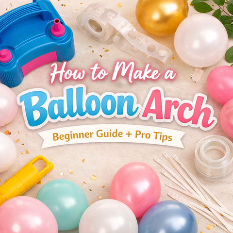How to Make a Balloon Arch (Yes, You Can Totally Do This)