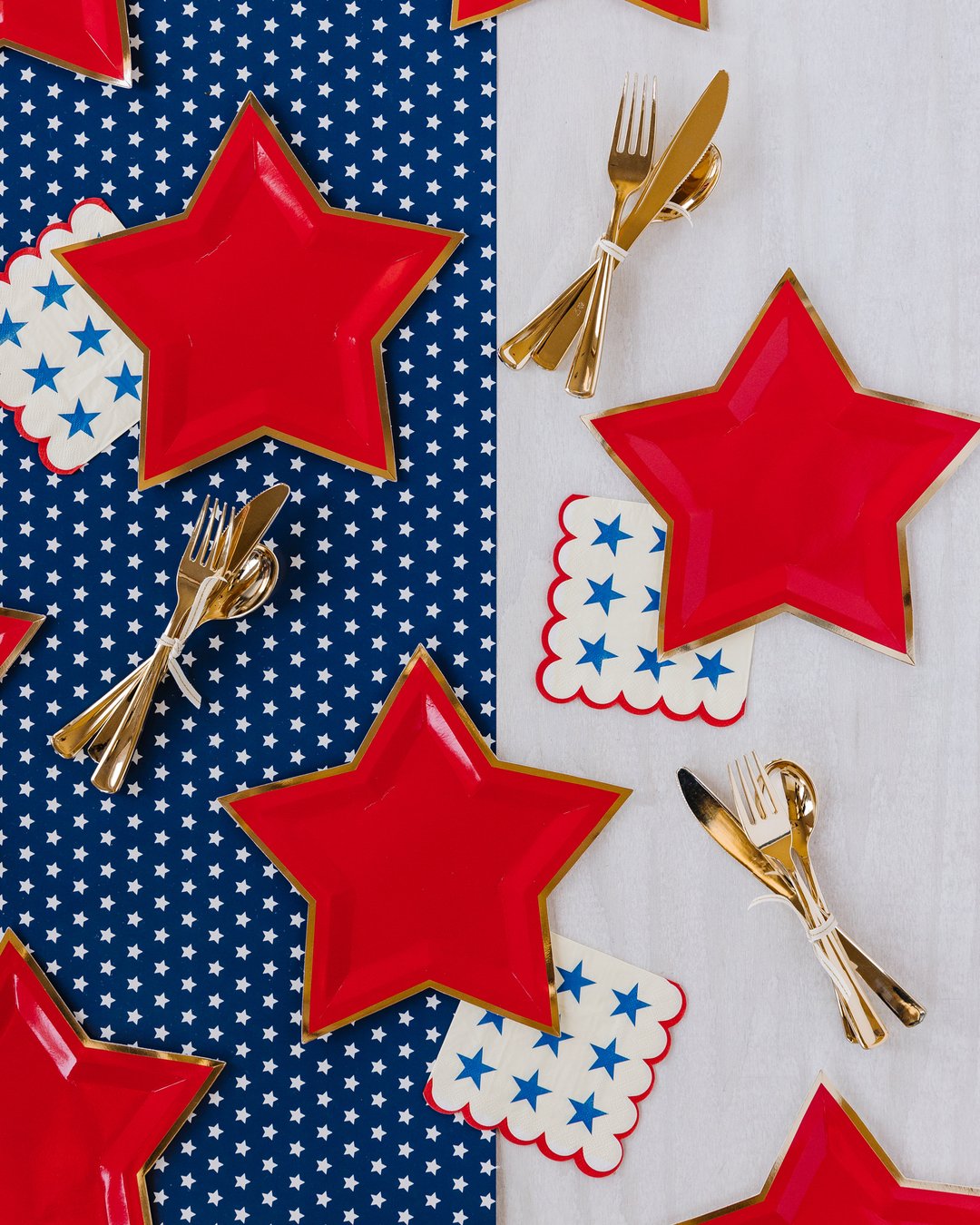 4th of July Plates from Oh So Fancy Party
