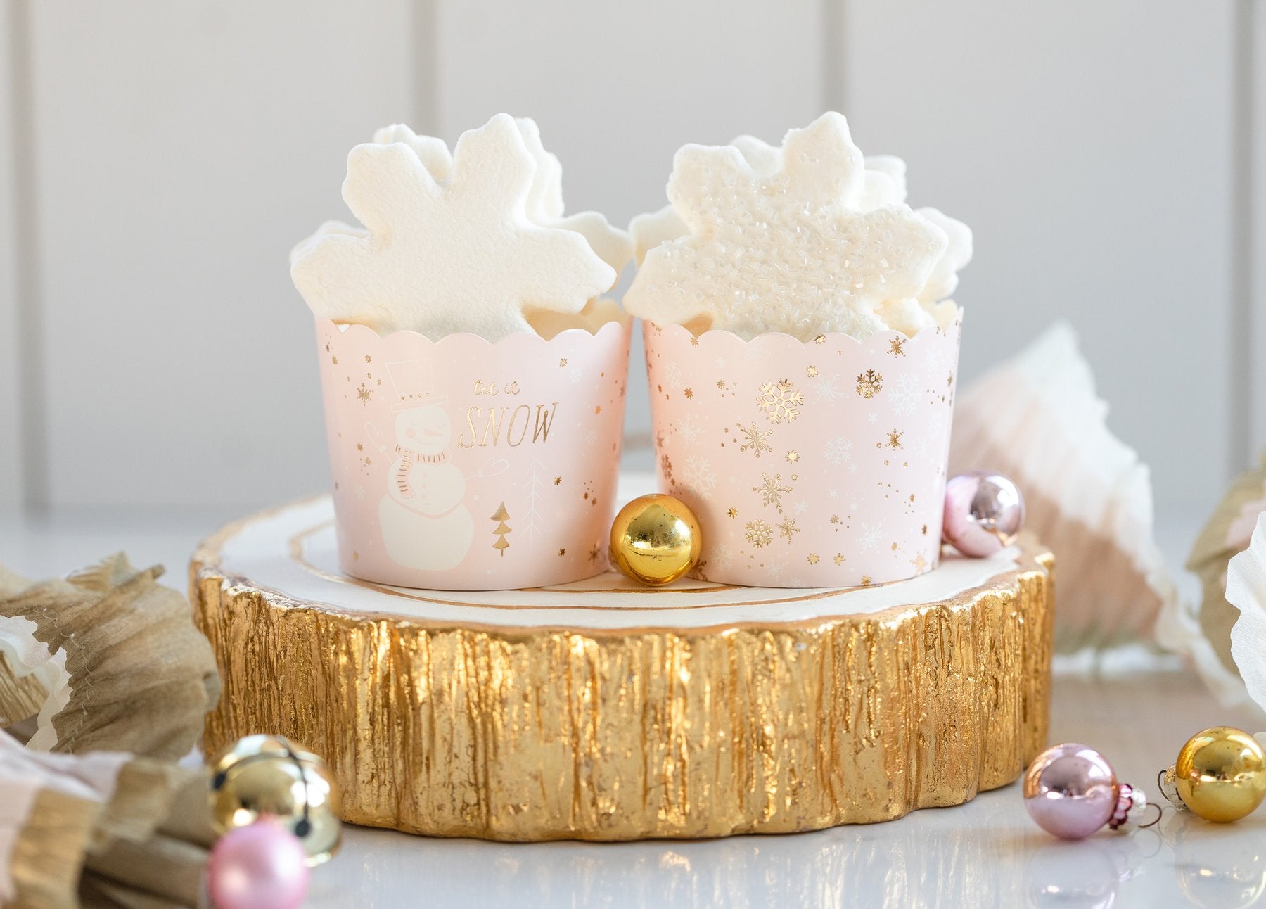 Baking cups are for more than just baking. They are so versatile and make a beautiful presentation your party guests are sure to enjoy!