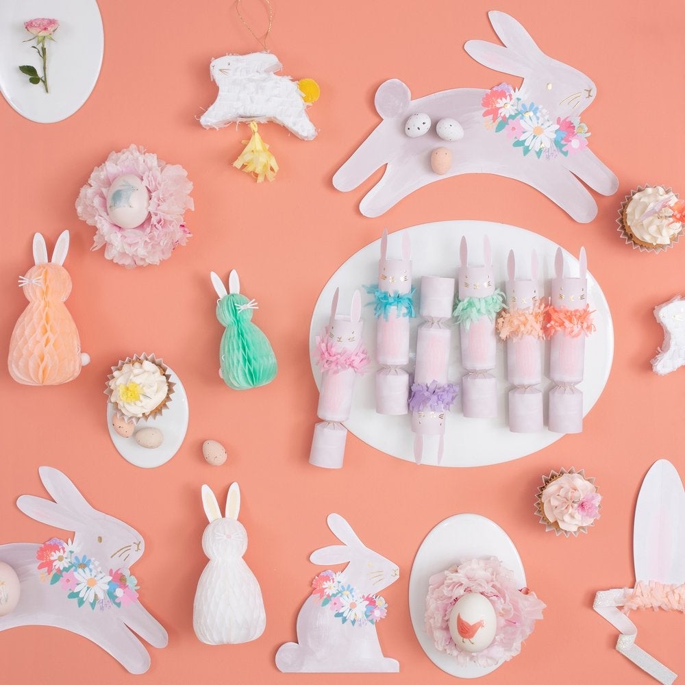Hippity Hoppity Easter's on its way! Hop hop hop and shop on over to Oh So Fancy Party to find all of your Easter decor and tableware party supplies
