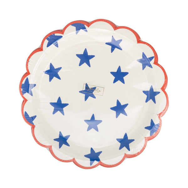 USA Star Shaped Plates
