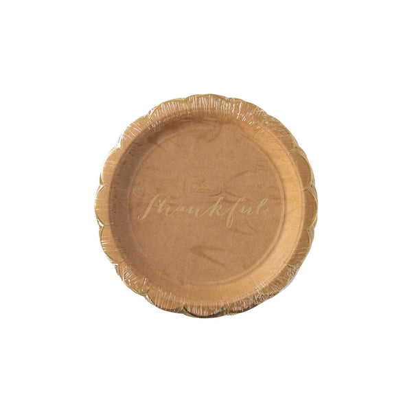 Thankful Wreath Plate