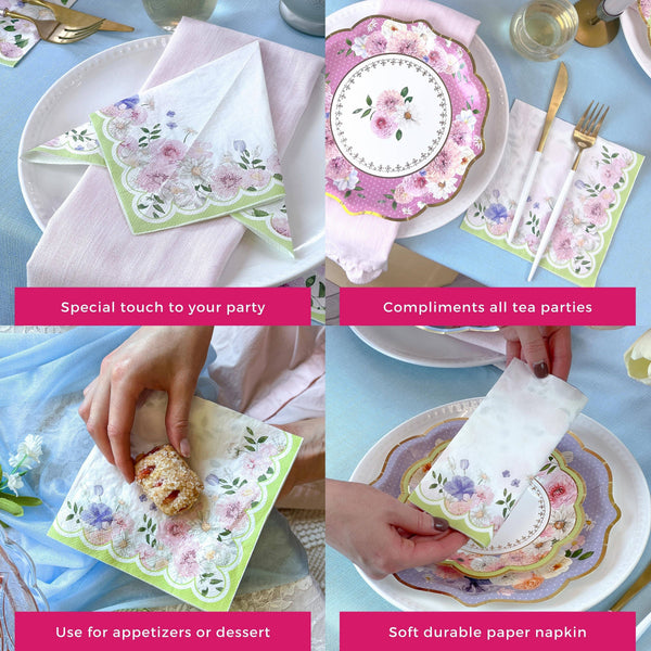 Tea Time Party Napkins