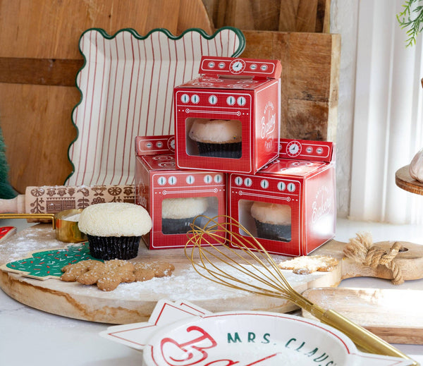 Tree Cookie Napkin Set - Christmas Holiday Party Napkins 24 Pack