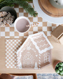 Gingerbread House Shaped Plates