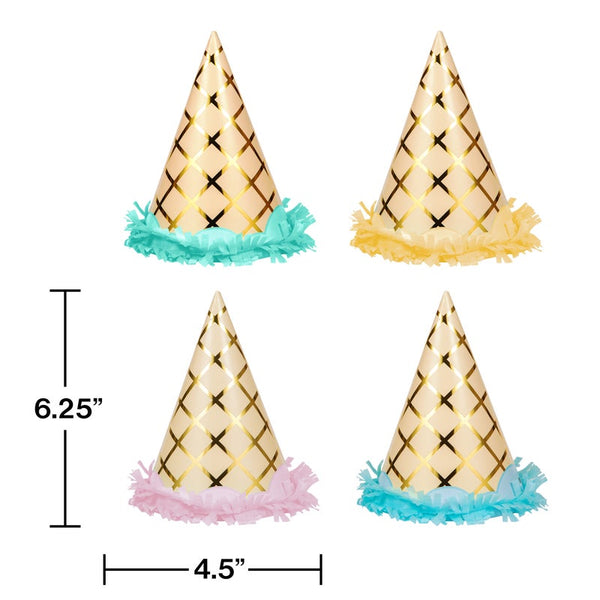 Ice Cream Cone Party Hats