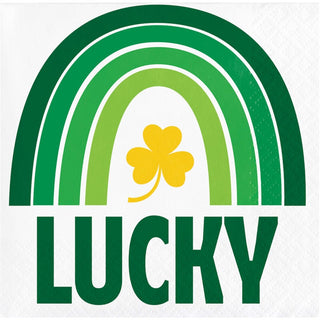 Irish Wishes Lucky Beverage Napkins