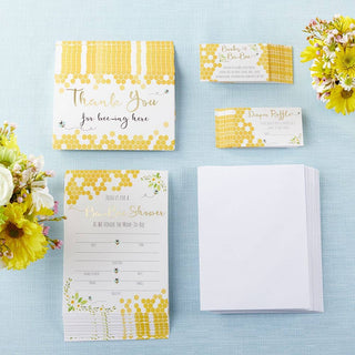 Sweet as Can Bee Invitation & Thank You Card Bundle (25 ct)