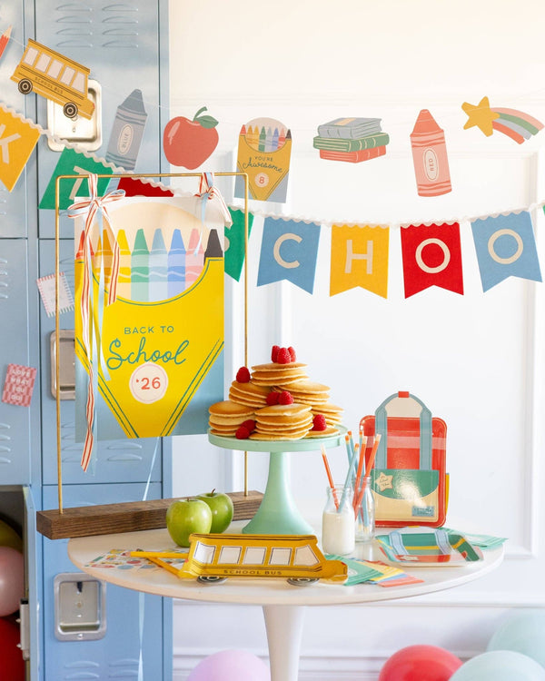 Pencil Shaped Party Plates