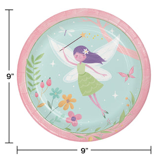 Forest Fairy 9” Dinner Plates