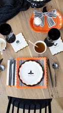 Bow Pumpkin Shaped Plates
