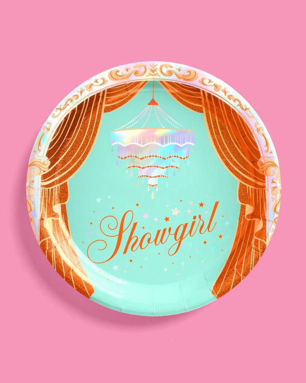 Showgirl 9" Plates