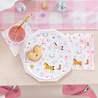 Pony Tales Horseshoe Dessert Napkins