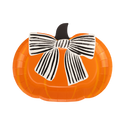 Bow Pumpkin Shaped Plates
