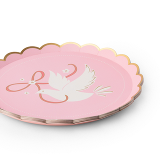 DOVE PETAL PINK SMALL PLATES