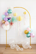 Mermaid Party Fan Set – 6 Pastel Decorations for Under-the-Sea Events