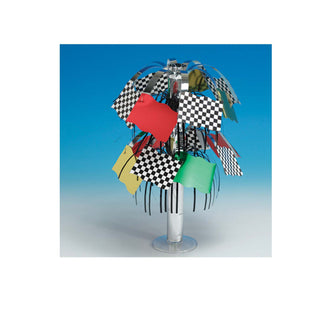 Checkered Flag Racing Party Centerpiece