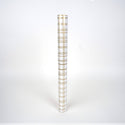Gold Plaid Paper Table Runner