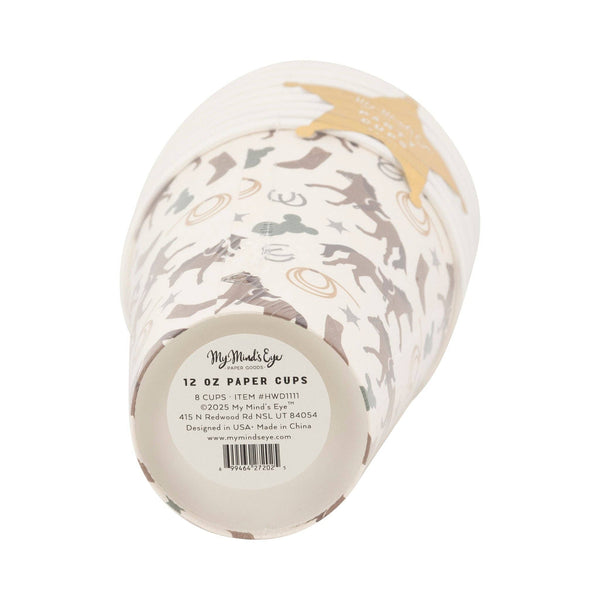 Howdy Cowboy Party Cups
