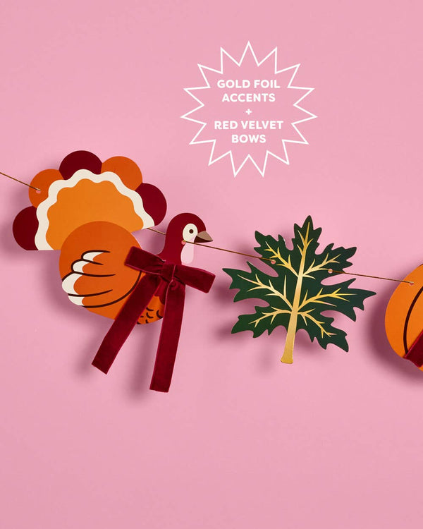 Thanksgiving Icon Banner | fall, pumpkin, harvest