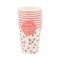 Strawberries Party Cup