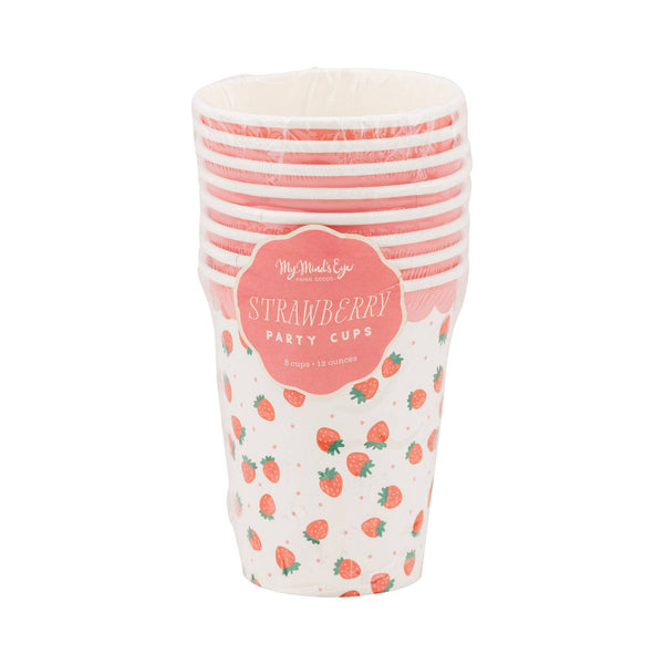 Strawberries Party Cup