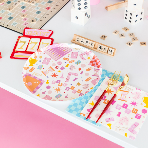 Game Night Mahjong Large Napkins