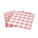 Floral Flag Plates