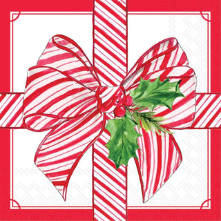 Wrapped In Christmas Spirit Cocktail Napkins - 20 Count