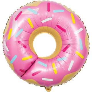 Pink Donut Foil Balloon