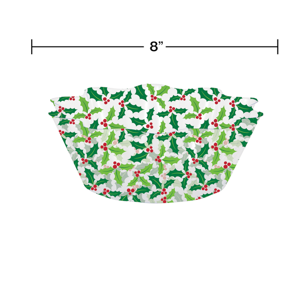 Holly Fluted Serving Bowl