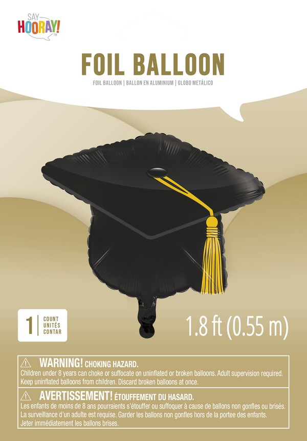 Graduation Decor Mortarboard Balloon