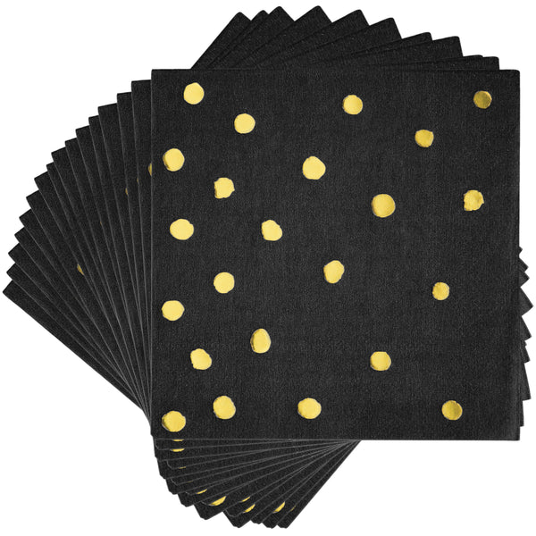 Black Velvet 9" Party Plates
