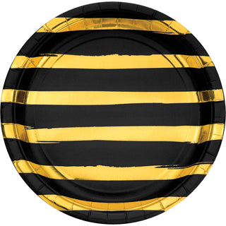 Black Velvet 9" Party Plates