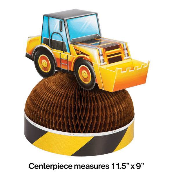 Big Dig Construction 3D Truck Centerpiece